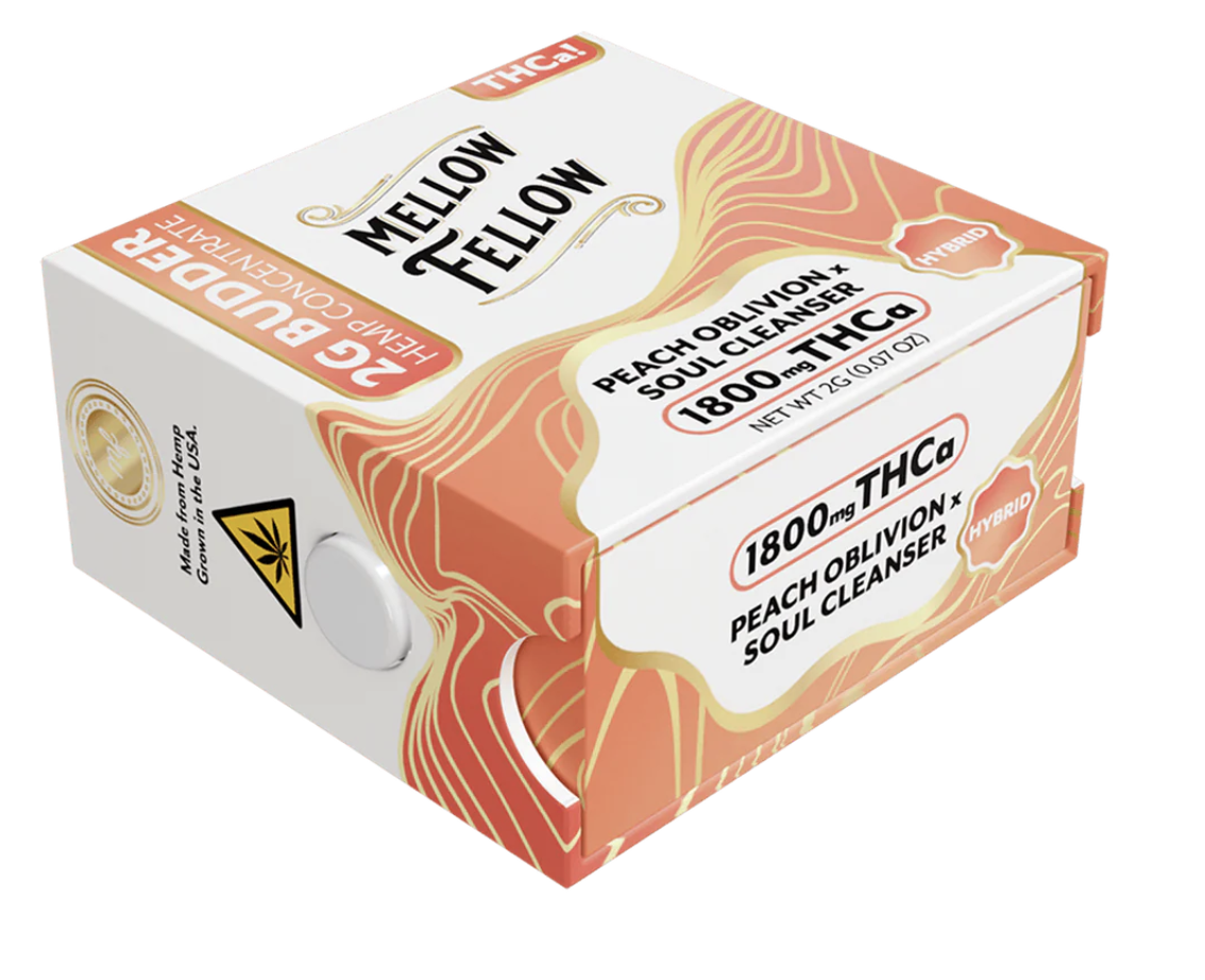 Mellow Fellow  THCA Budder Jar | Sour Orange Apricot (Indica)